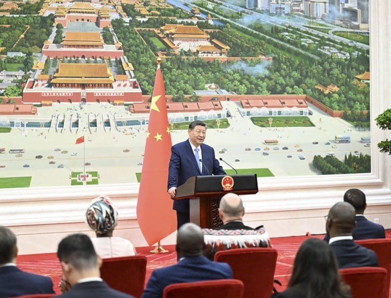 Unity Amidst Turbulence: Xi Jinping Welcomes New Envoys in Beijing
